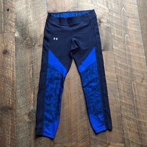 Under Armour leggings Medium Dark blue/bright blue